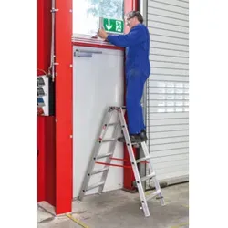 Euroline 20577 Stufenstehleiter 2x7 Stufen von euroline