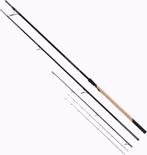 Fox Matrix Aquos Ultra-XD 4.0m Method Feeder Rod - Angelrute für das Feederfischen auf große Distanzen, ausgestattet mit langlebigen Ringen für präzises Werfen und zwei Carbonspitzen.