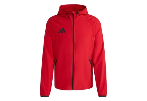 Adidas Tiro Travel Windbreaker in rot von adidas