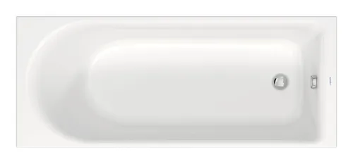 Duravit D-Neo Rechteck-Badewanne 170 x 70 cm von Duravit