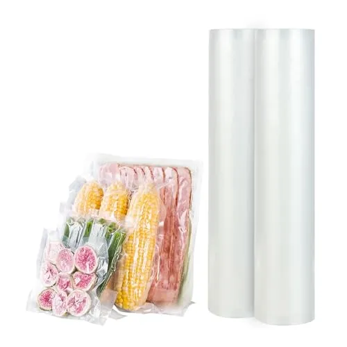 Vacuum Bags 2 Rollen 28x600cm Vakuumierfolie
