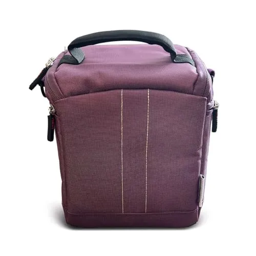 Navitech Lila DSLR SLR Kamera Tasche Kompatibel mit dem Easypix PowerPro VX6430 Compact System Camera