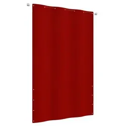 vidaXL Balkon-Sichtschutz Rot 140x240 cm von vidaXL