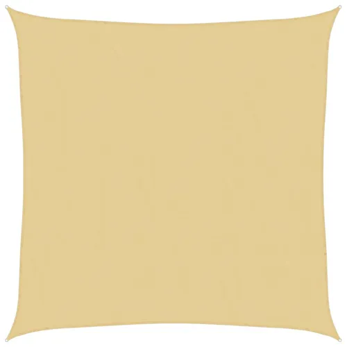 vidaXL Sonnensegel Sandfarbe 3x3 m