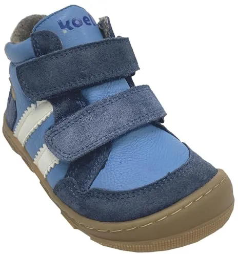 KOEL Wollgefütterte TEX Barfußschuhe High Top v Kali Extra Wide* Farbwahl 15T007.125+305 (170 Jeans, Extra Wide/Barefoot +, EU Schuhgrößensystem, Kleinkind, Numerisch, Breit, 24)