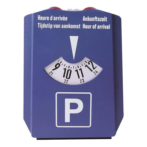 Parkscheibe NLD/DE/F/GB mit Eiskratzer in blau von PAT Europe Bv