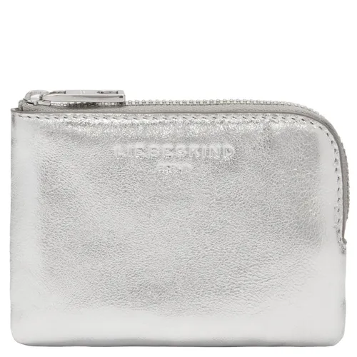 Liebeskind Berlin Kartenetui Wallet aus echtem Leder in silber von Liebeskind Berlin