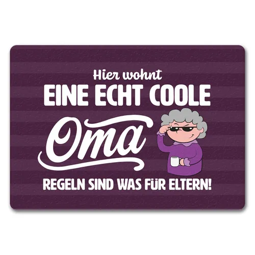 Fußmatten Lila von speecheese