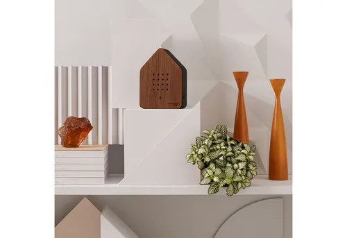 Relaxound Zwitscherbox Natur Walnuss Schwarz