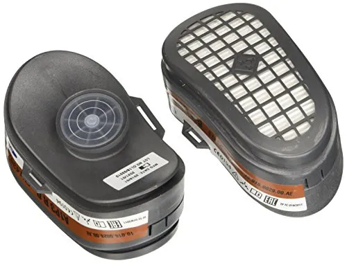 GVS SPR341 Paar A1P3 Ersatzfilter gegen organische Gase und Stäube