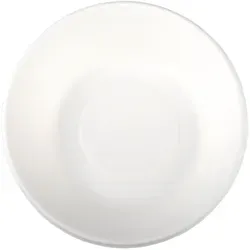 50x Schalen aus Bagasse, 680ml, naturweiß, rund Ø19cm, 50Stk.
