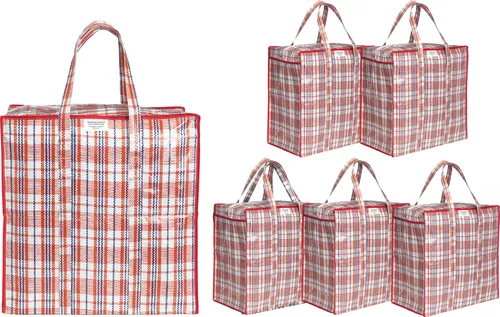 Josephine Osthoff robuste Aufbewahrungstasche - Handtaschen, wasserabweisend und strapazierfähig, bis 20 kg belastbar. Ideal für Umzüge oder als Einkaufstasche mit Reißverschluss, auch als Wäschesack nutzbar.