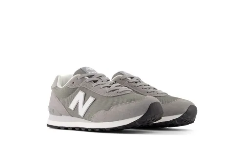 New Balance ML515 Sneaker grau - Sportlich und bequem in Größe 42,5 EU - Sneaker in grau-weiß mit Leder- und Textiloberfläche, ideal für sportliche Aktivitäten und den Alltag. Leicht profiliert für optimalen Komfort.