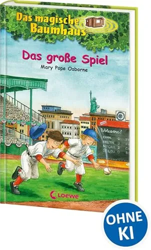 Das magische Baumhaus (Band 54) - Das große Spiel: Kinderbuch über Baseball für Mädchen und Jungen ab 8 Jahre