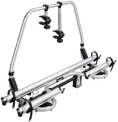 Thule Caravan Smart Deichsel-Fahrradträger - Fahrradträger mit schwenkbarem Design, innovative Plattformverriegelung für sichere Befestigung von Fahrrädern während des Transports.
