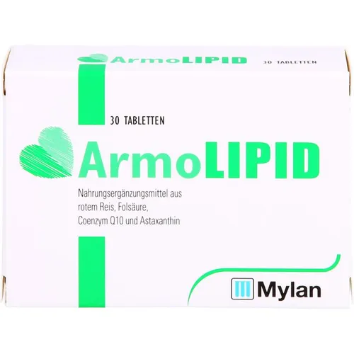 ArmoLIPID Roter Reis Kapseln mit Folsäure, Q10 & Astaxanthin