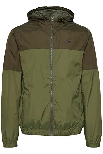 BLEND BHVitus Herren Übergangsjacke - Funktionsjacke aus leichtem Material, ideal für Übergangszeiten, mit hochabschließendem Kragen und nachhaltiger Produktion durch recycelte Materialien.