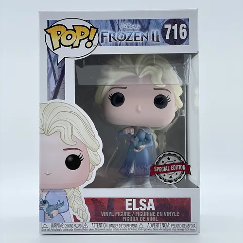 Funko POP Disney's Frozen II - ELSA Limited Edition Exclusive - Chibi Figuren, exklusive Sammleredition von Elsa aus Frozen II, perfekt für Fans und Sammler!