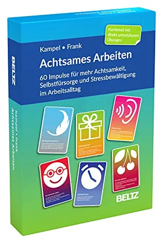 Achtsames Arbeiten: 60 Impulse für mehr Achtsamkeit - Medizin - Kartenset mit 60 Impulsen zur Förderung von Achtsamkeit und Stressbewältigung im Arbeitsalltag, ideal für mehr Selbstfürsorge.