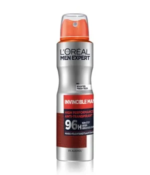 L'Oréal Men Expert Invincible Man Deo Spray 150 ml - Deodorants mit 96 Stunden Schutz, speziell für Männer entwickelt – für ein trockenes Hautgefühl und Frische, selbst in Stresssituationen!