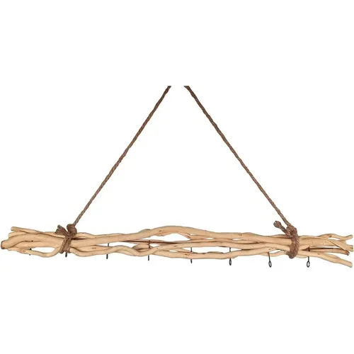 Produktbild Dekozweige Holz 8 Haken Fensterdeko Hängeast Weide Äste braun Hängezweige 80 cm