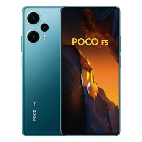 Xiaomi Poco F5 5G - 12GB RAM, 256GB Dual SIM Blau - Handy mit 64 MP Kamera und 5G-Konnektivität, ideal für schnelles Surfen und atemberaubende Fotos. Hohe Leistung mit Octa-Core-Prozessor und 12 GB RAM.