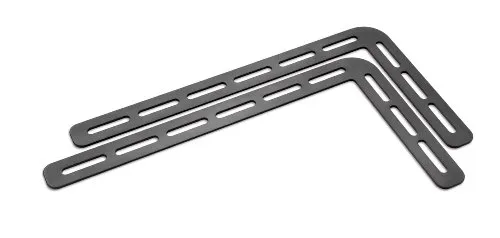 Meliconi Soundbar 1000, TV-Soundbar-Halterung, Mit TV-Wandhalterung Kombinierbar, Dreht die Soundbar Zusammen mit dem Fernseher, Kompatibel mit VESA-Halterung, Belastbarkeit 20 kg, Schwarz