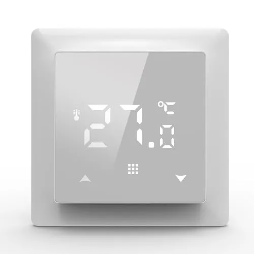 Termofol Heizungsthermostat TF-H6 - Smart Home Heizkörperthermostat - Thermostate mit präziser Temperaturregelung für optimalen Komfort. Senken Sie Energiekosten und genießen Sie die Kontrolle über Ihre Raumtemperatur mit modernem Design und hoher Dichtheitsklasse.