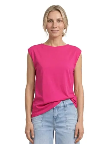 Basic Shirt mit U-Boot-Ausschnitt