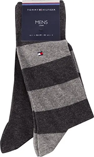 Tommy Hilfiger Herren Clssc Socken, Anthracite, 39-42 EU von Tommy Hilfiger