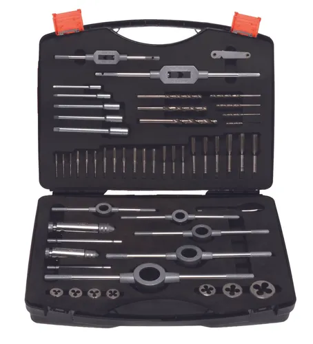 Gewinde Schneidzeug Satz HSS-G 51tlg M3-M12 von PROJAHN