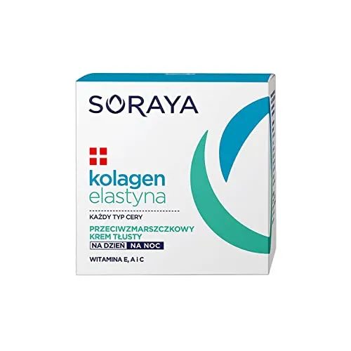 SORAYA_Kolagen & Elastyna przeciwzmarszczkowy krem na dzieñ i noc 50ml