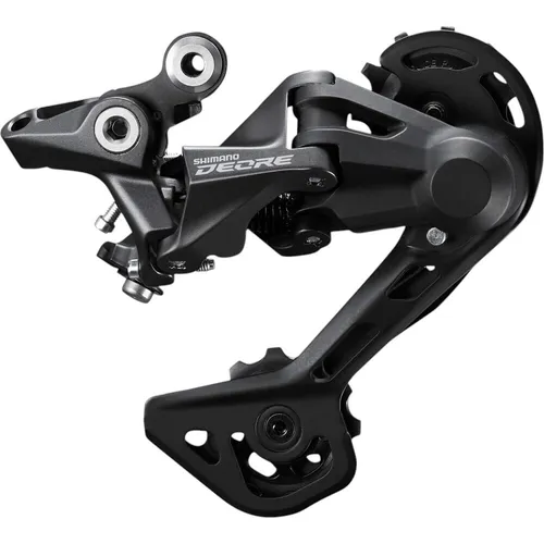 Shimano DEORE RD-M4120 Schaltwerk - Schaltwerk für 10/11-fach Systeme, ideal für Mountainbikes, mit SHADOW PLUS Technologie für bessere Kettenführung und weniger Geräusche.