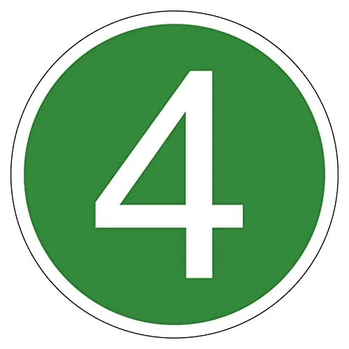 Aufkleber Euro 4 sicheres Kraftfahrzeug 4