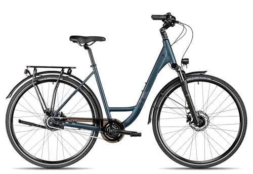 2R Manufaktur TRX ONE Wave 28 Zoll mit 8-Gang Schaltung - Fahrrad mit geprüfter Qualität, sofort einsatzbereit – einfach Lenker einstellen und Pedale montieren. Ideal für entspannte Fahrten in der Stadt und Umgebung.