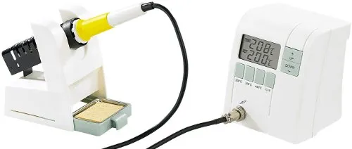 AGT Profi Lötstation: Digitale Premium-Lötstation mit elektronischer Temperatur-Steuerung (Lötgerät, Loetkolben, Schrumpfschlauch)