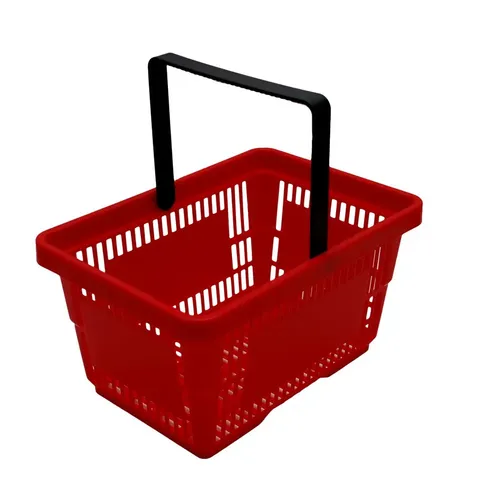 Supermarkt Korb, leer