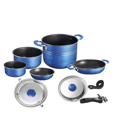 Brunner Skipper Kochtopfset, Aluminium, 9-teilig, Ø20cm von Brunner