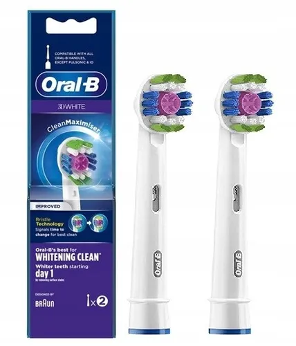 2x KOŃCÓWKI ORAL-B EB18pRB 3D WHITE Maximiser