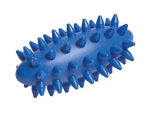 TOGU Noppenball lang 7 x 4 cm, Massageball, Igelball, Blau