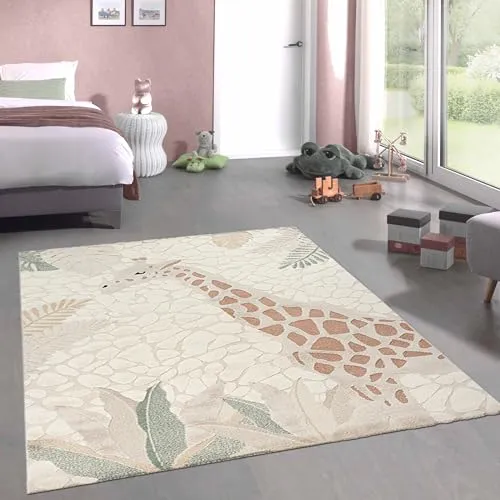 CARPETIA Spielteppich Giraffe 200 x 290 cm von Carpetia
