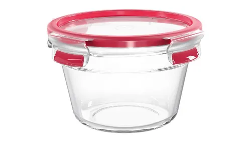 Emsa Frischhaltedose Clip & Close Glas rund 0,9 L
