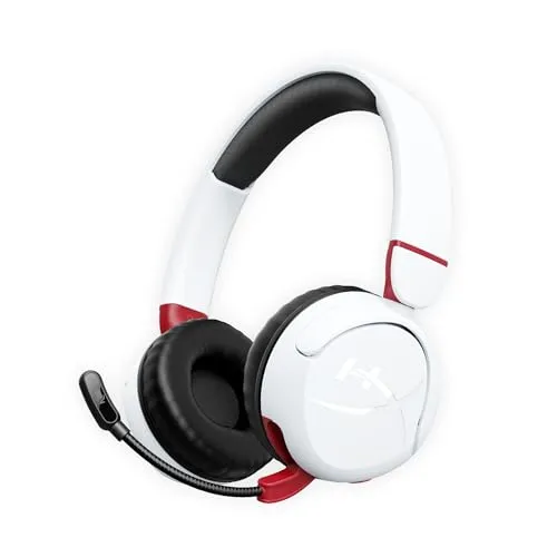 HyperX Cloud Mini Wireless White - Gaming-Headset - Gaming-Headset für PlayStation 4 mit federleichtem, schnurlosen Komfort und langer Akkulaufzeit. Genießen Sie intensiven Klang und vielseitige Verbindungsmöglichkeiten.