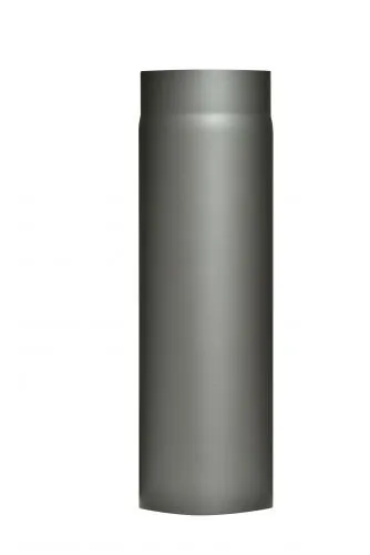 FIREFIX RD120/5 Ofenrohr 120 mm aus Stahl - Hochwertiges 2 mm Ofenrohr für Kaminöfen, 500 mm lang, mit umweltfreundlichem Lack und bis 600° C temperaturbeständig, ideal für sichere Rauchabführung.