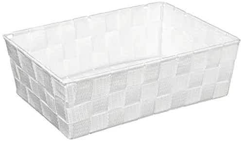 Kela Korb „Alvaro“, Kunststoff, 29,5 x 20,5 x 8,5 cm, weiß