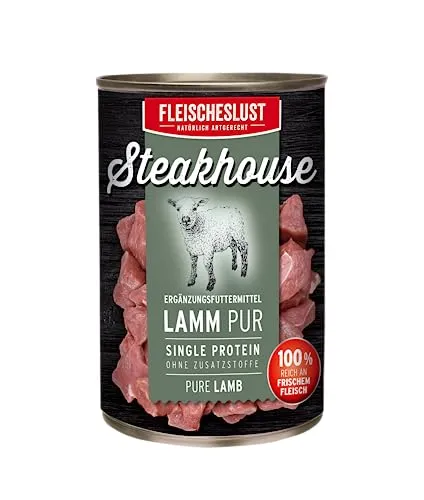 Fleischeslust Steakhouse Lamm Pur, 1er Pack (1 x 400 g)