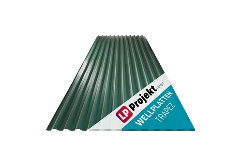 LP projekt Wellplatte Dach Kunststoff – Wetterfest & Langlebig für Überdachung, 1,2 mm, 1,05 m², (1-St., Einzelplatte oder 1er-/5er-/10er-Set), 90x117 cm Welldachplatten Transparent – Ideal für Carport & Garten