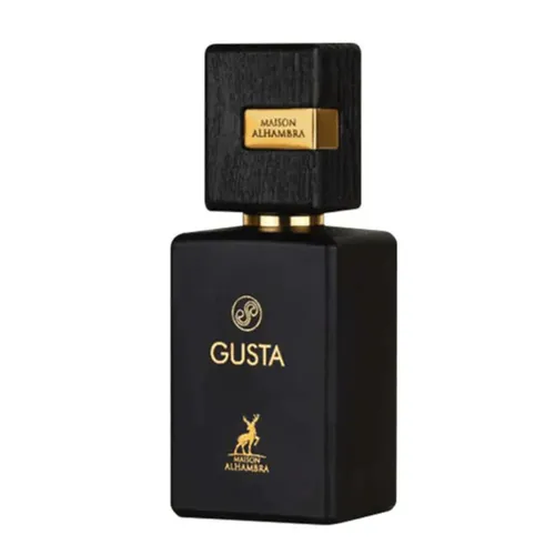 Maison Alhambra Gusta Unisex Eau de Parfum 100 ml - Eau de Parfum mit belebenden Zitrusnoten und eleganten floralen Akzenten, ideal für Männer und Frauen, die einen frischen und stilvollen Duft suchen.