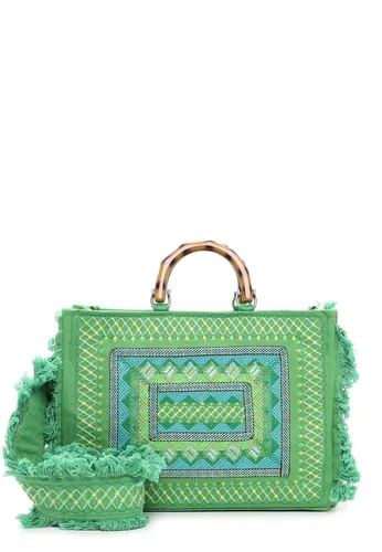 SURI FREY Shopper Lucy in grün von SURI FREY