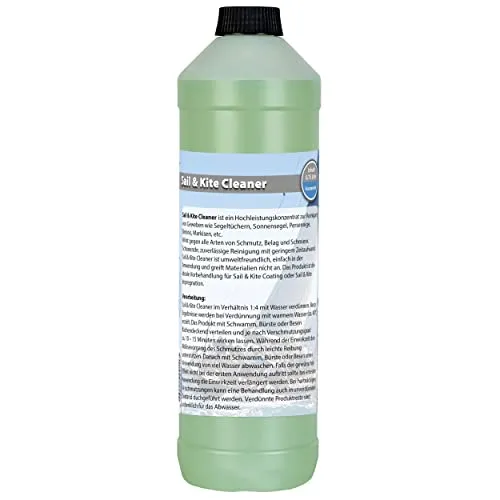 Sail & Kite Cleaner | Hochleistungskonzentrat zur Gewebereinigung | Ideal für Segel, Persennig, Bimini, Sonnensegel oder Markisen | 0,75 Liter